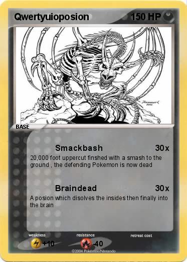 Pokemon Qwertyuioposion