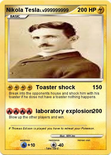 Pokemon Nikola Tesla