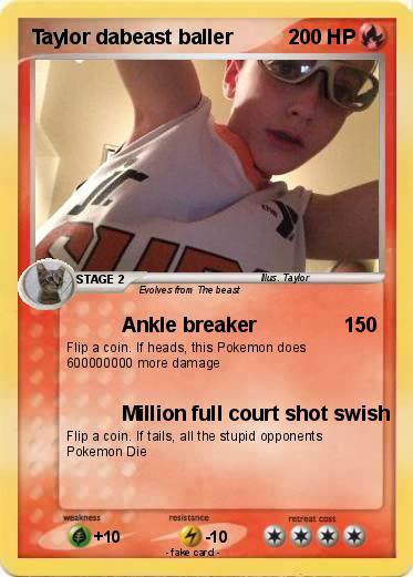 Pokemon Taylor dabeast baller