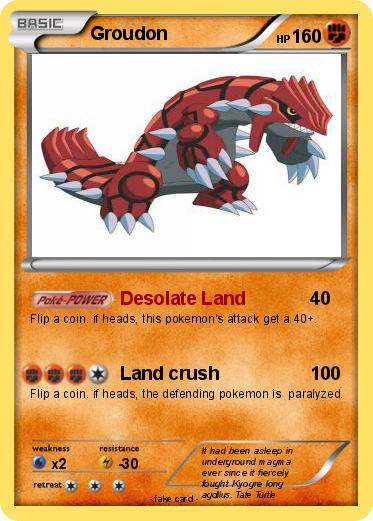 Pokemon Groudon