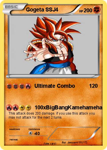 Pokemon Gogeta SSJ4