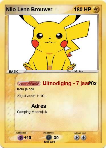 Pokemon Nilo Lenn Brouwer