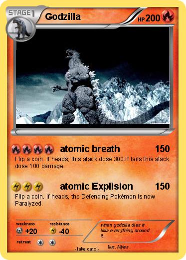 Pokemon Godzilla
