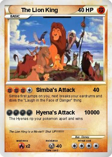 Pokemon The Lion King