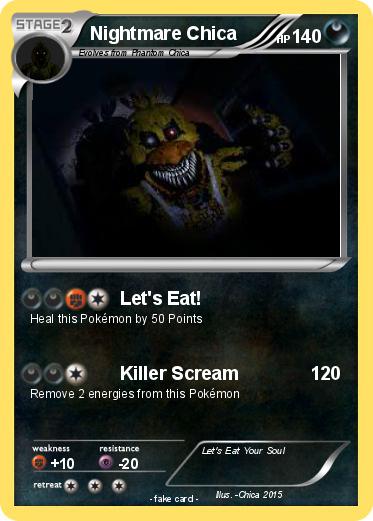 Pokemon Nightmare Chica