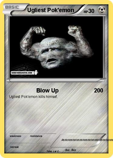 Pokemon Ugliest Pok'emon