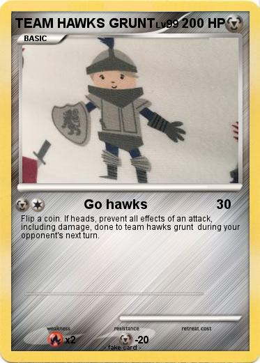 Pokemon TEAM HAWKS GRUNT