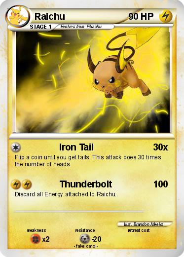 Pokemon Raichu