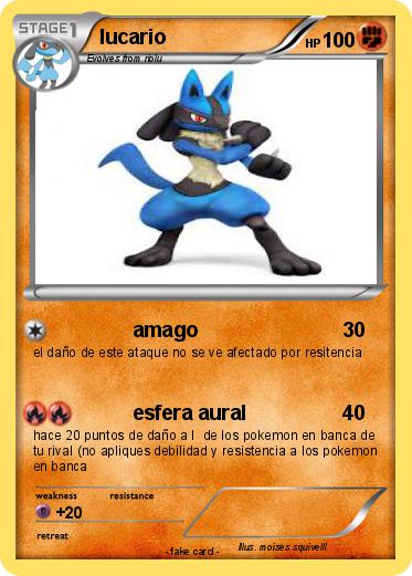 Pokemon lucario