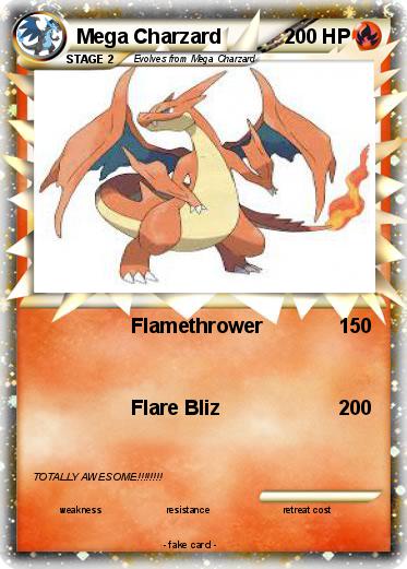 Pokemon Mega Charzard