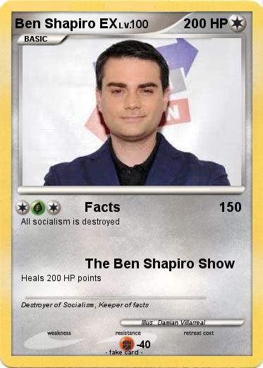 Pokemon Ben Shapiro EX