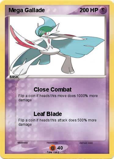 Pokemon Mega Gallade