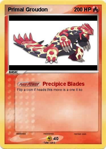 Pokemon Primal Groudon