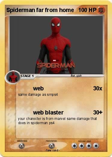 Pokemon Spiderman far from home