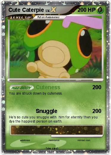Pokemon Cute Caterpie