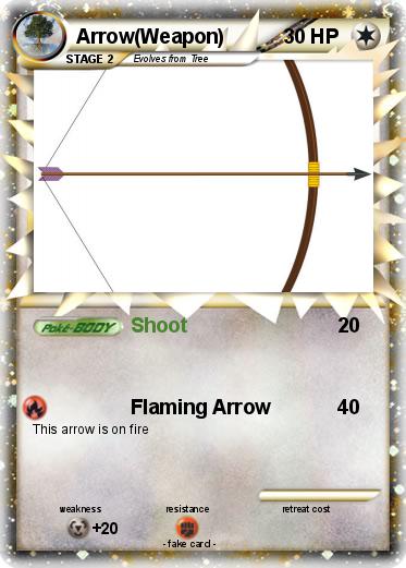 Pokemon Arrow(Weapon)