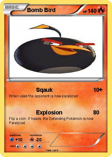 Pokemon Bomb Bird