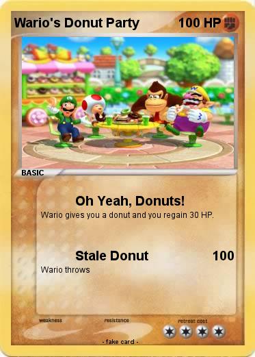 Pokemon Wario's Donut Party