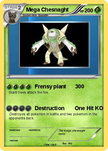 Pokemon Mega Chesnaght