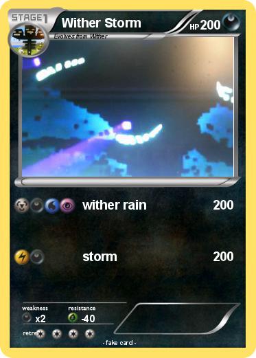 Pokemon Wither Storm