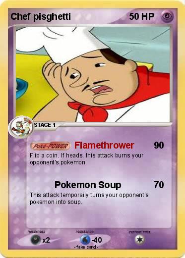 Pokemon Chef pisghetti