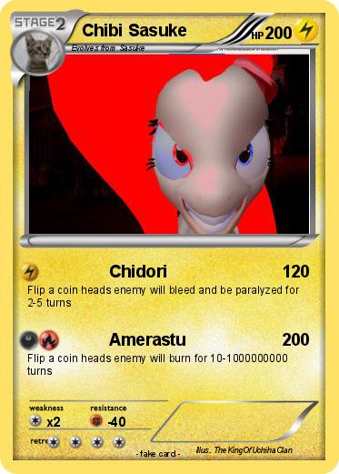 Pokemon Chibi Sasuke