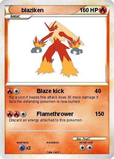 Pokemon blaziken