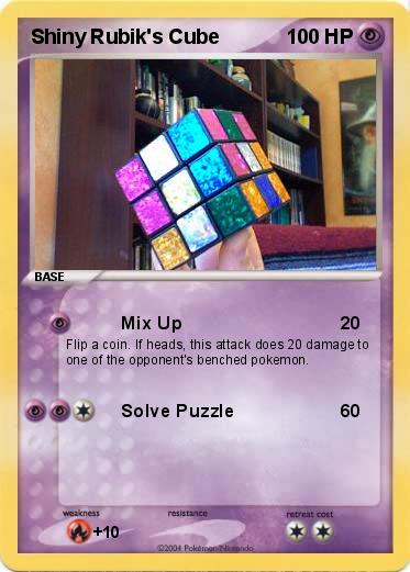 Pokemon Shiny Rubik's Cube