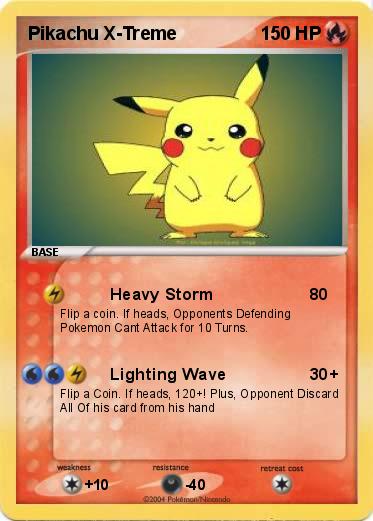 Pokemon Pikachu X-Treme