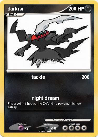 Pokemon darkrai