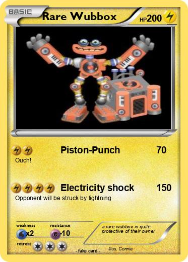 Pokemon Rare Wubbox