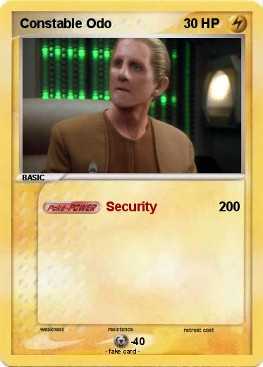 Pokemon Constable Odo