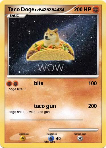 Pokemon Taco Doge