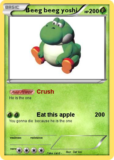 Pokemon Beeg beeg yoshi