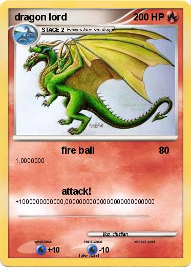 Pokemon dragon lord