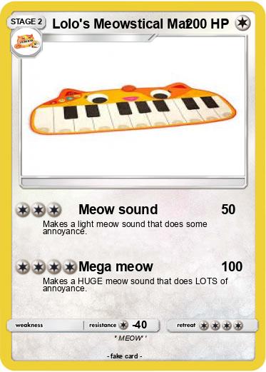 Pokemon Lolo's Meowstical Mat