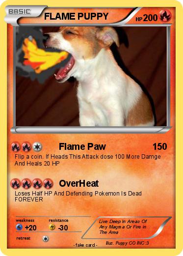 Pokemon FLAME PUPPY