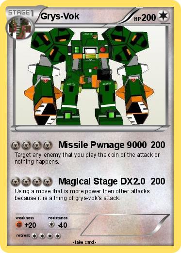 Pokemon Grys-Vok