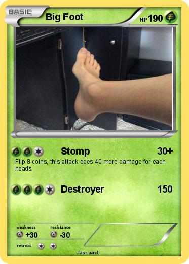Pokemon Big Foot