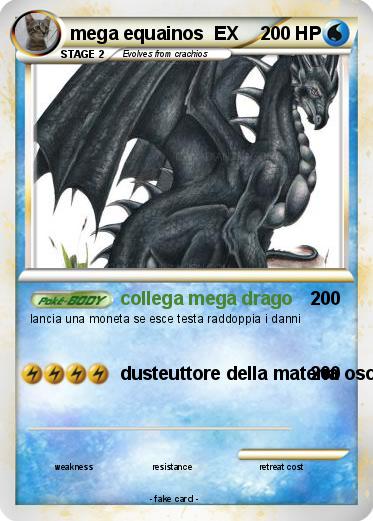 Pokemon mega equainos  EX