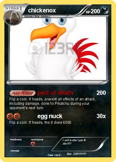Pokemon chickenox