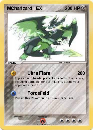 Pokemon MCharizard   EX
