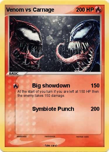 Pokemon Venom vs Carnage