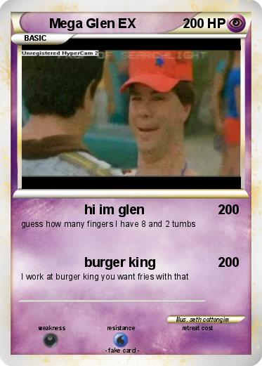 Pokemon Mega Glen EX