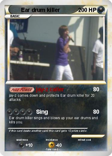 Pokemon Ear drum killer