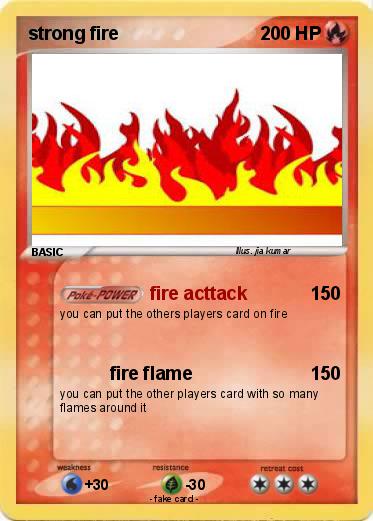 Pokemon strong fire