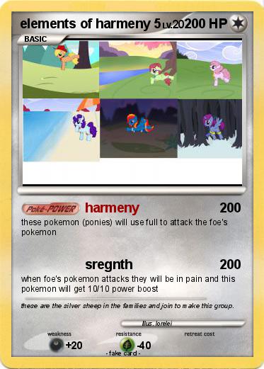 Pokemon elements of harmeny 5