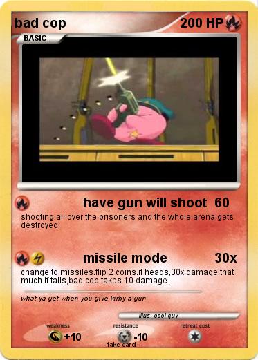 Pokemon bad cop