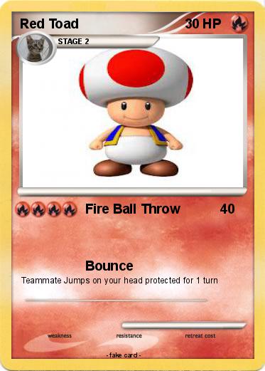 Pokemon Red Toad