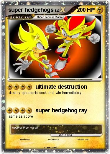 Pokemon super hedgehogs